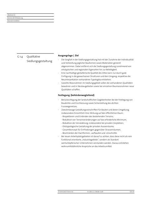 Richtplanung - Gemeinde Oberbüren