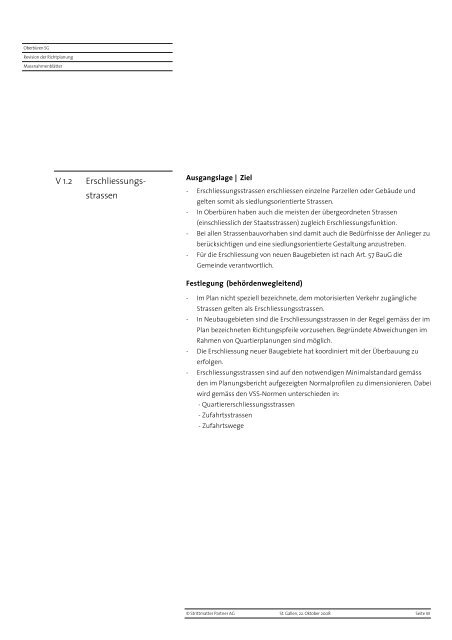 Richtplanung - Gemeinde Oberbüren