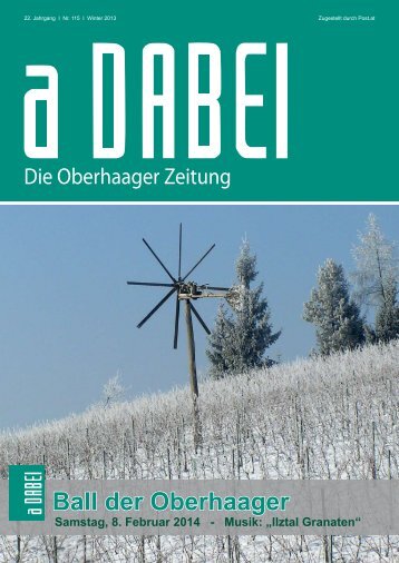 Adabei Winter 2013 - Gemeinde Oberhaag