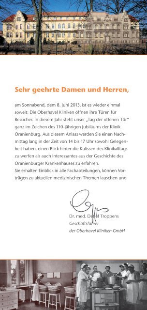 Flyer - Oberhavel Kliniken GmbH