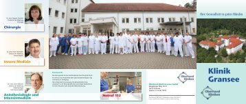 Klinik Gransee - Oberhavel Kliniken GmbH