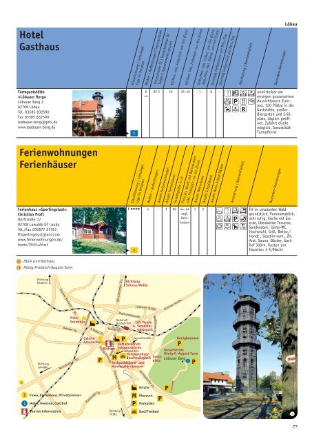 Ihre Gastgeber 2014/15 in der Ferienregion Naturpark ... - Oberlausitz