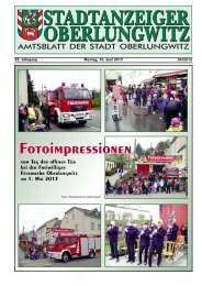 Stadtanzeiger Juni 2013 - in der Stadt Oberlungwitz