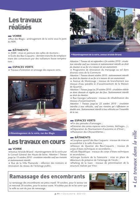 Bourg-la-Reine magazine - octobre 2010 (pdf - 8,71 Mo)