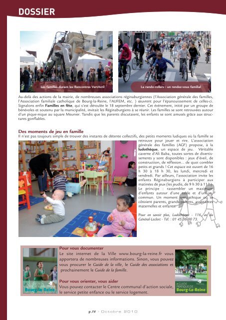 Bourg-la-Reine magazine - octobre 2010 (pdf - 8,71 Mo)