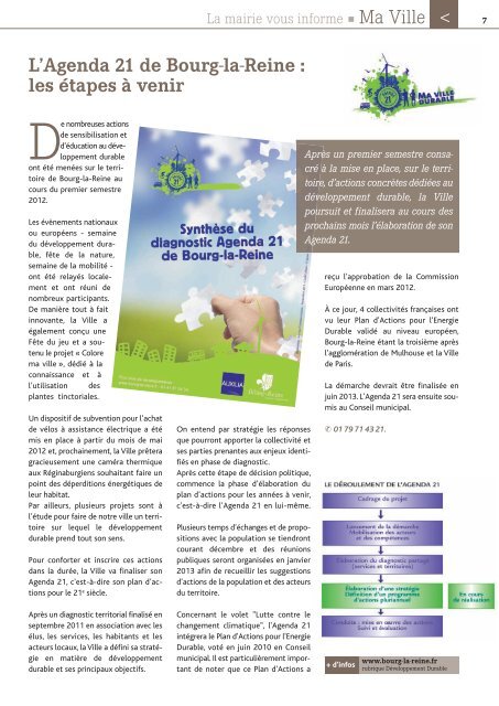 Bourg-la-Reine Magazine - octobre 2012 (pdf - 6,10 Mo)
