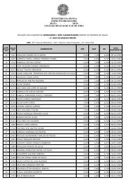 MINISTÃRIO DA DEFESA EXÃRCITO BRASILEIRO DECEx - DEPA ...