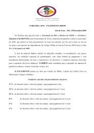 COMUNICADO DA APM - ColÃ©gio Militar de Juiz de Fora