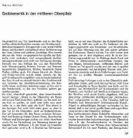 Grobkeramik in der mittleren Oberpfalz - OberpfÃ¤lzer Kulturbund