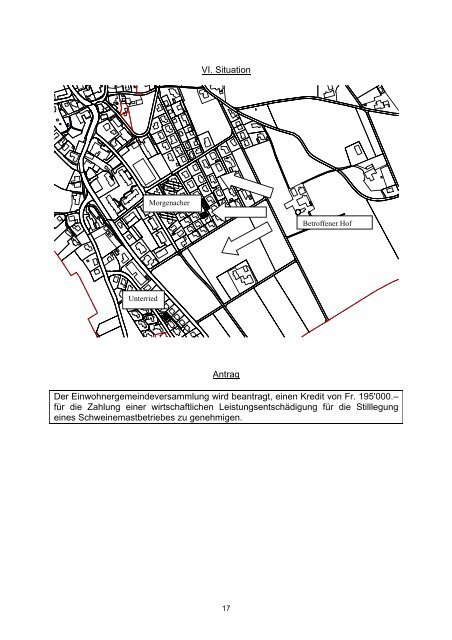 Traktandenbericht vom 22. Juni 2006 - Gemeinde Oberrohrdorf