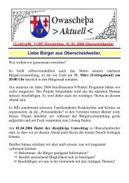 16.03.2006 - Oberscheidweiler