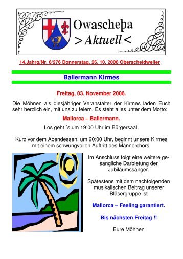 26.10.2006 - Oberscheidweiler