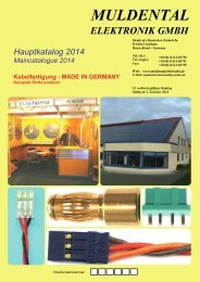 Muldental Elektronik Katalog 2014