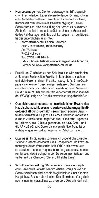 AusbildungsplÃ¤tze in Obersulm - Gemeinde Obersulm