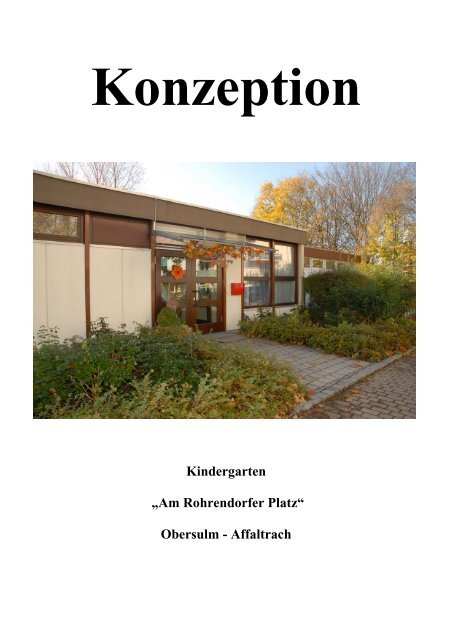 Kindergarten âAm Rohrendorfer Platzâ Obersulm - Affaltrach