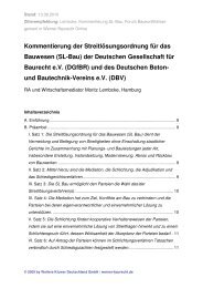 Kommentierung der StreitlÃ¶sungsordnung fÃ¼r das Bauwesen (SL-Bau)