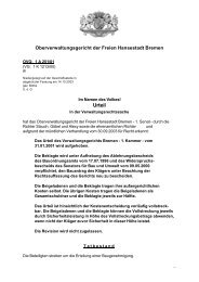 OVG 1 A 251/01 - Oberverwaltungsgericht Bremen
