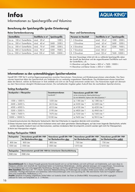 Regenwasser-Nutzung - Obi