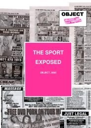 THE SPORT EXPOSED - Object