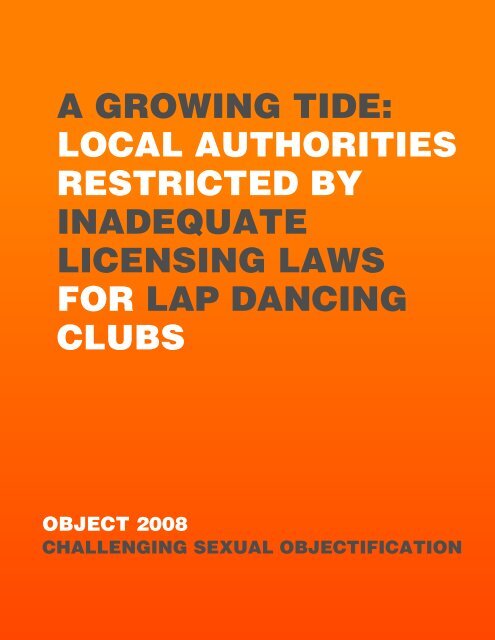 a growing tide: local authorities restricted by inadequate ... - Object