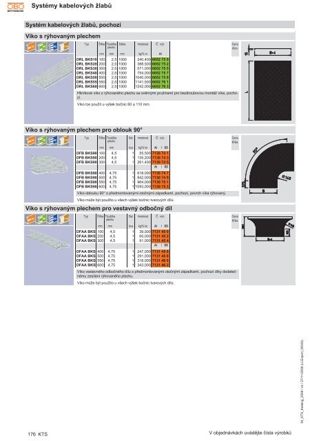 Kabelové žlaby v každé velikosti a konstrukčním ... - OBO Bettermann