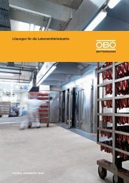 Lösungen für die Lebensmittelindustrie