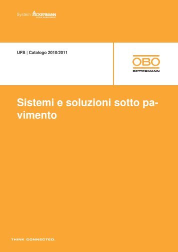 UFS | IBK Sistemi di condotti per calcestruzzo - OBO Bettermann