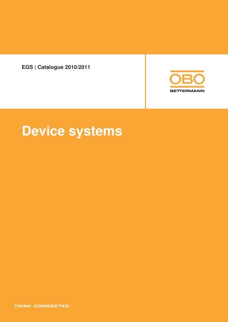 Egs Modul 45 Concealed And Surface Mounted Obo Bettermann