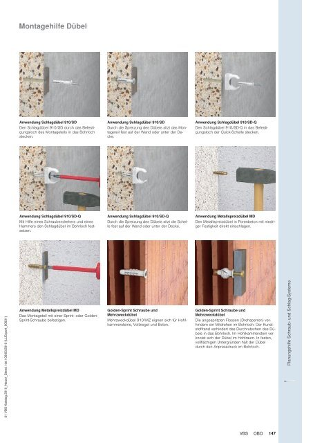 VBS Verbindungs- und Befestigungs-Systeme - OBO Bettermann
