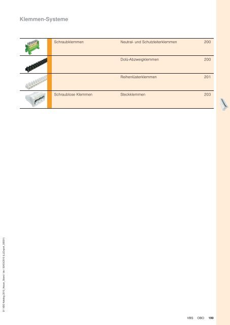 VBS Verbindungs- und Befestigungs-Systeme - OBO Bettermann