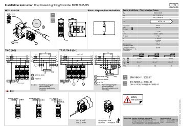 Coordinated-LightningController MCD 50-B-OS - OBO Bettermann