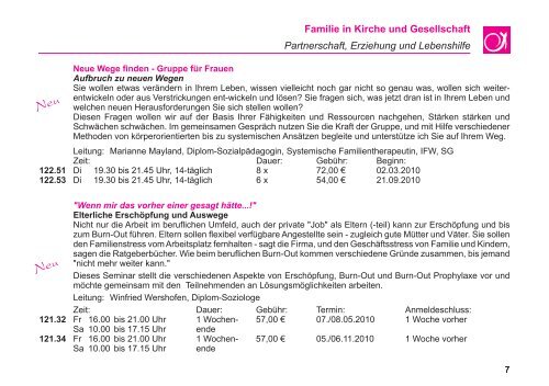 Das Programm - Katholische Familienbildungsstätte Bad Neuenahr ...