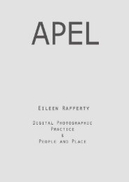 People & Place and Digital Photographic Practice - Eileen Rafferty