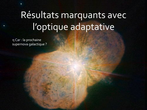 Les moyens d'observations en astronomie & astrophysique