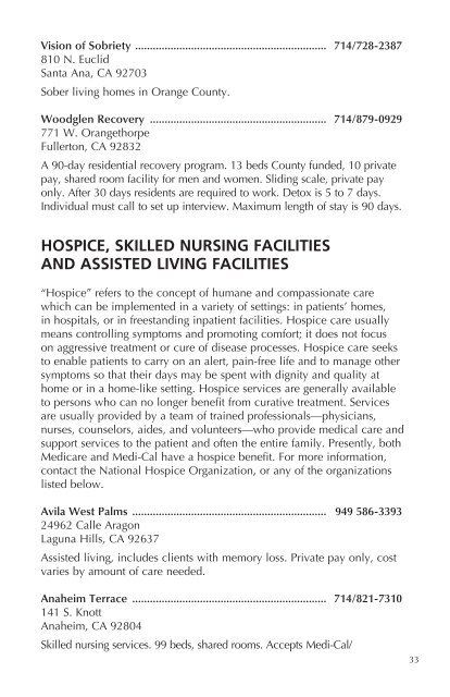 HOUSING Resource - AIDS Services Foundation Orange County