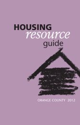 HOUSING Resource - AIDS Services Foundation Orange County