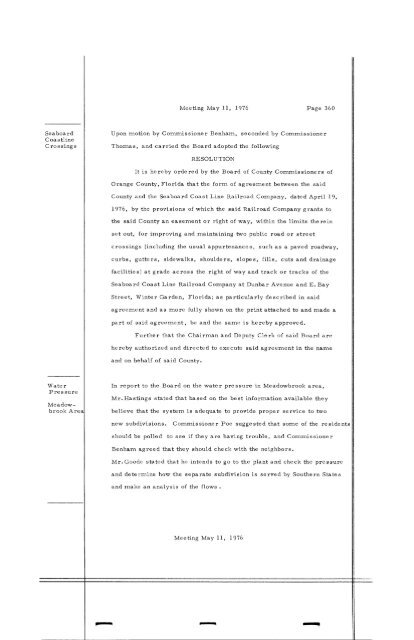 1976-05-11 BCC Meeting Minutes - Orange County Comptroller
