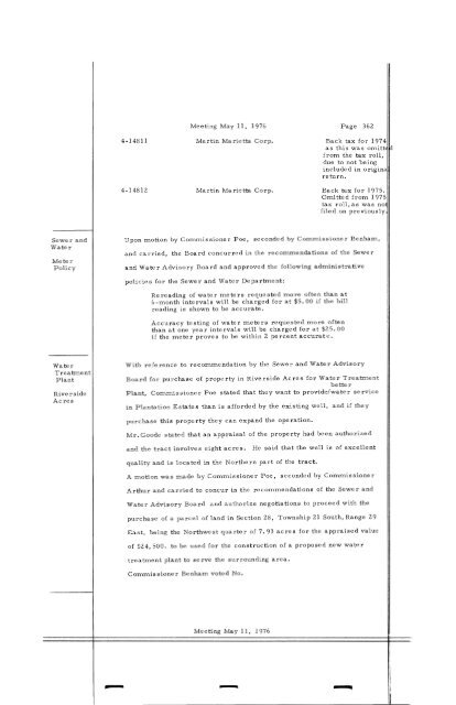 1976-05-11 BCC Meeting Minutes - Orange County Comptroller