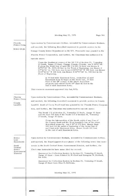 1976-05-11 BCC Meeting Minutes - Orange County Comptroller