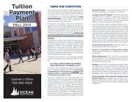 Tuition Payment Plan - Ocean County College