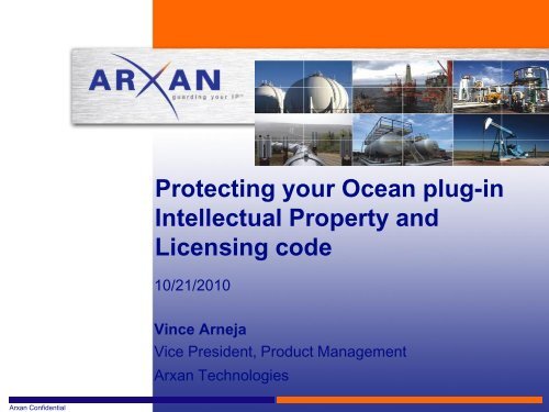 Protecting your Ocean plug-in Intellectual Property and Licensing code