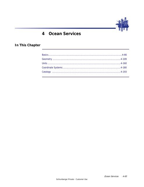 Ocean* Application Development Framework - Ocean - Schlumberger
