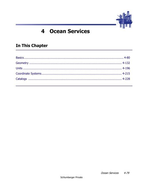 CoreandServices.book - Ocean - Schlumberger