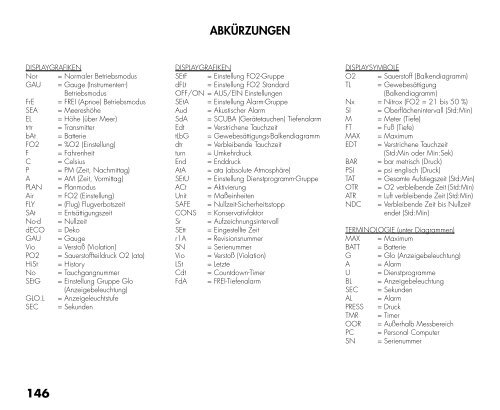 Handbuch - Oceanic