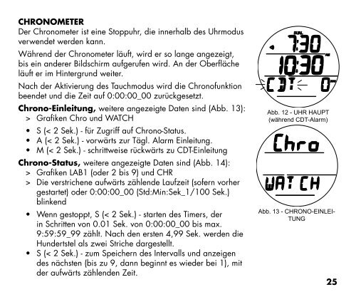 GEO 2.0 BEDIENUNGSHANDBUCH - Oceanic