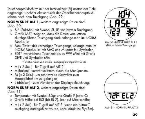 GEO 2.0 BEDIENUNGSHANDBUCH - Oceanic