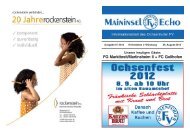 Herren I gegen FG Marktbreit/Martinsheim II - Ochsenfurter FV