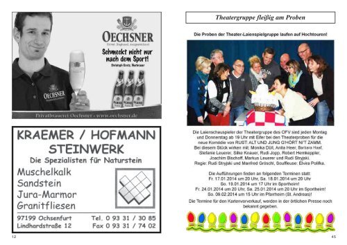 Ausgabe 14 / 2013 Kreisklasse 2 Würzburg 7 ... - Ochsenfurter FV