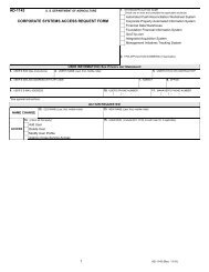 ad-1143 corporate systems access request form - Office of the Chief ...