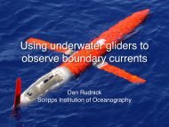 Gliders - Office of Climate Observation - NOAA